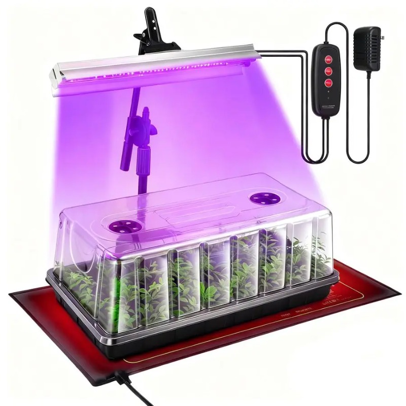 Heat Mat Seedling - Seed Starter Tray, Seed Starter Kit