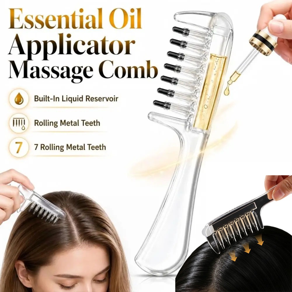 Scalp Applicator Massage Comb, - Root Stimulator Liquid review and price