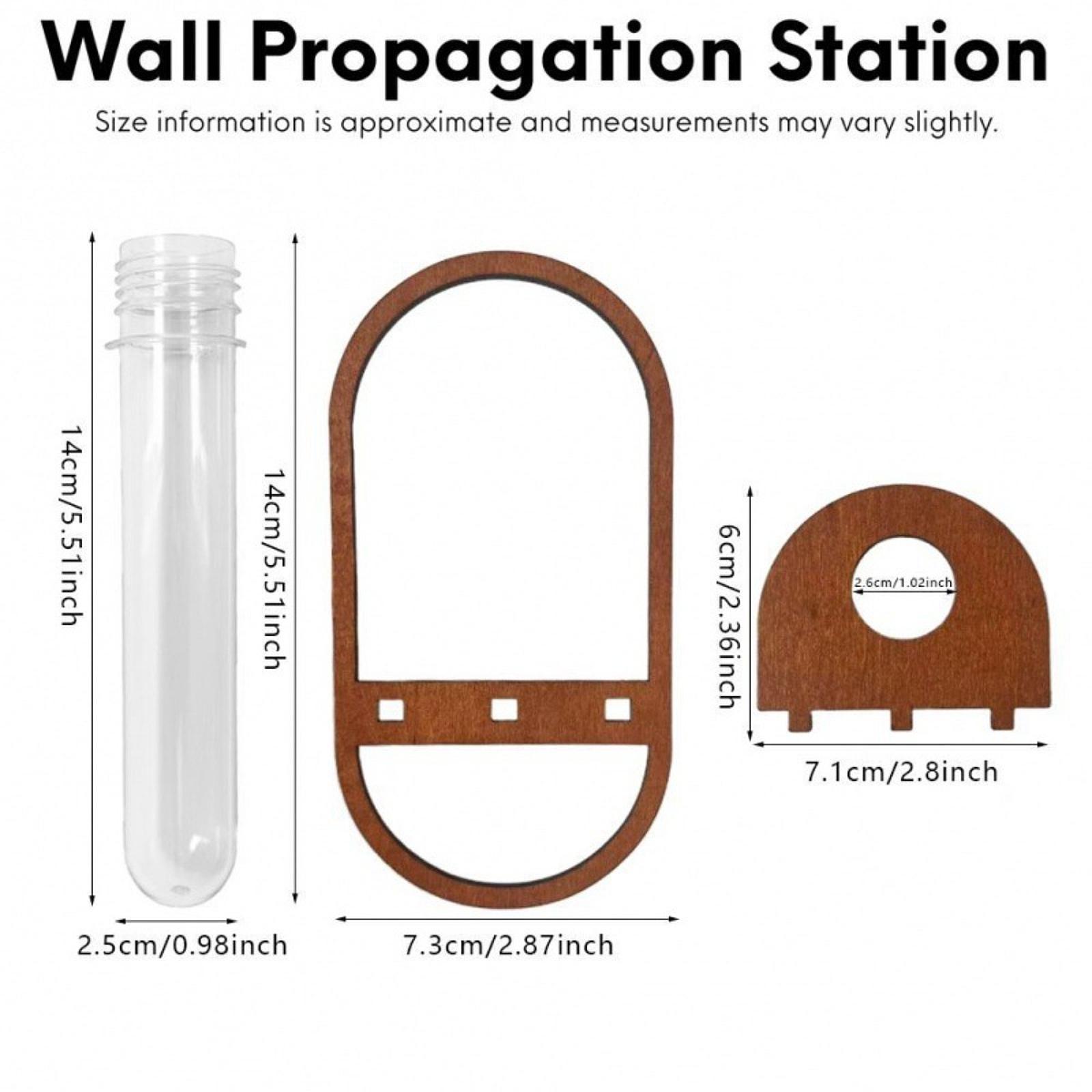 Hydroponic Plant Vase Wooden W - Propagation Station Vase review and price