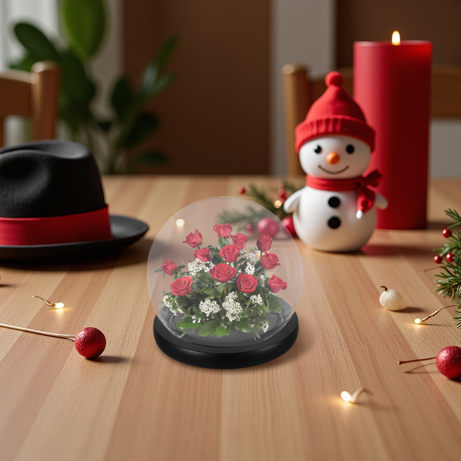 Glass Bell Jar Display Dome wi - Plastic Dome Clear review and price